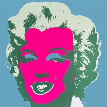 Serigrafía a color Marilyn Monroe 11.30