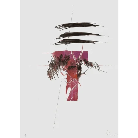 Guillermo Núñez serigrafía año 1981