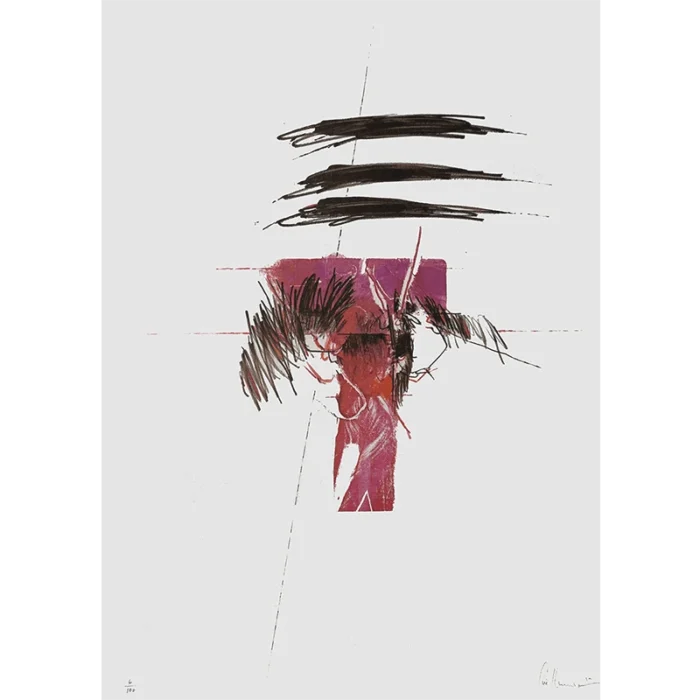 Guillermo Núñez serigrafía año 1981