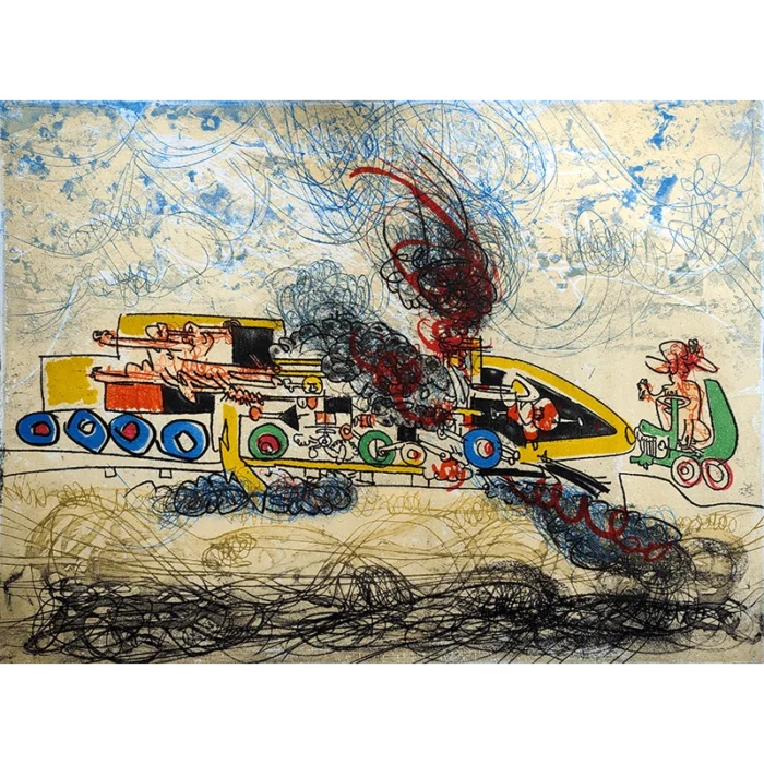Roberto Matta Les Oh! Tomobiles p4