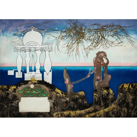 Roberto Matta L'arc obscur des heures 6 a.m.