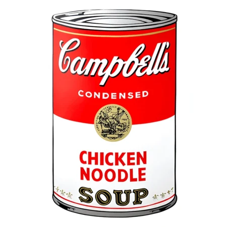 Andy Warhol after Serigrafía a color Campbells Soup I 11.45 Chicken Noodle