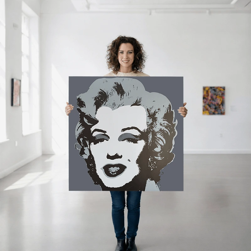 Andy Warhol (after) Serigrafía a color Marilyn Monroe 11.24