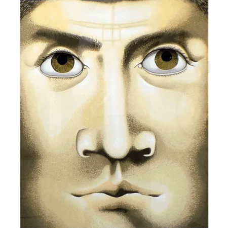 Mario Toral serigrafía a color Gran rostro