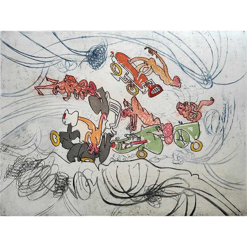 Roberto Matta Les Oh! Tomobiles p9