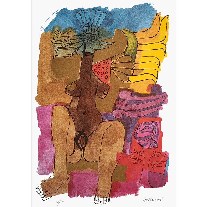 Guayasamín Mujer pájaro