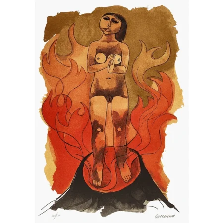 Oswaldo Guayasamín El fuego