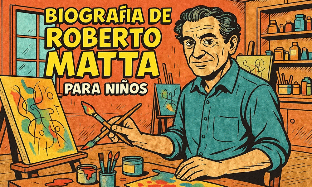 Biografía de Roberto Matta para niños