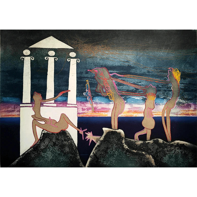 Roberto Matta Larc obscur des heures 10 pm