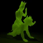 Víctor Castillo Puppy Toy Glow in the Dark