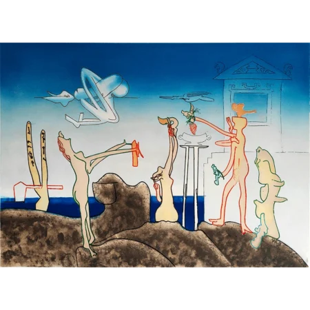 Roberto Matta L’arc obscur des heures 12 a.m.