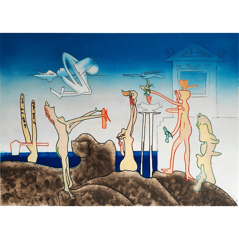 Roberto Matta L’arc obscur des heures 12 a.m.