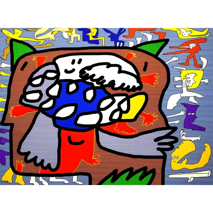 Totoy Zamudio grabado a color