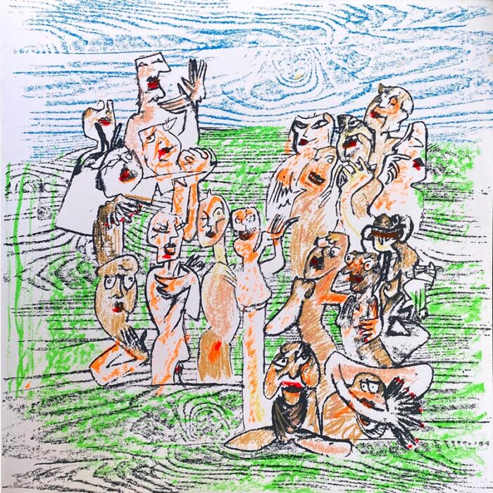 Libro de artista Leonardando Vinci Musik Foot - Imagen 4