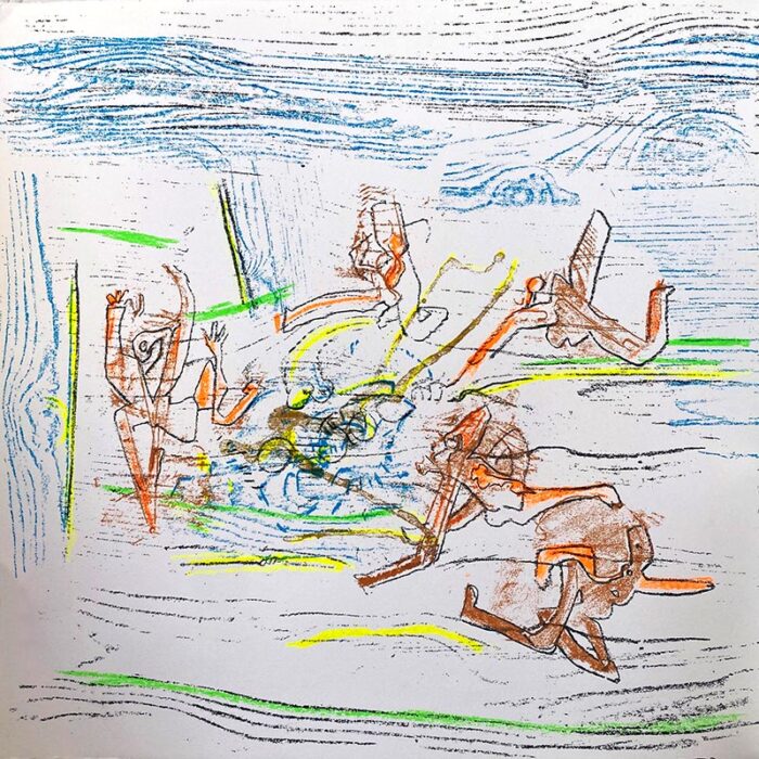 Libro de artista Leonardando Vinci Musik Foot - Imagen 5