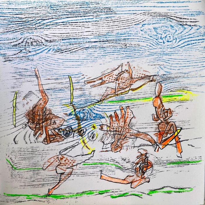 Libro de artista Leonardando Vinci Musik Foot - Imagen 6