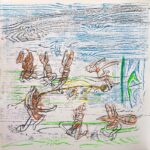 Libro de artista Leonardando Vinci Musik Foot - Imagen 7