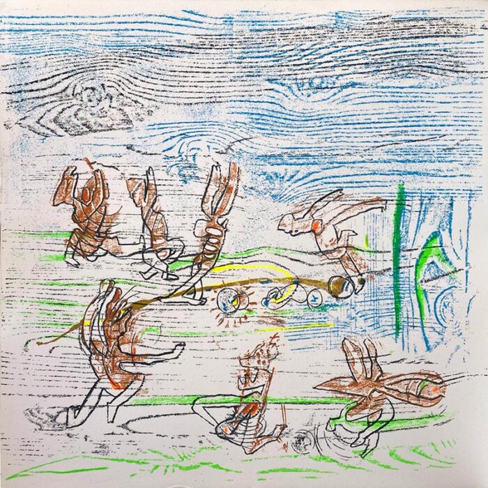 Libro de artista Leonardando Vinci Musik Foot - Imagen 7