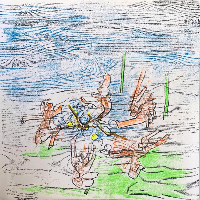 Libro de artista Leonardando Vinci Musik Foot - Imagen 8