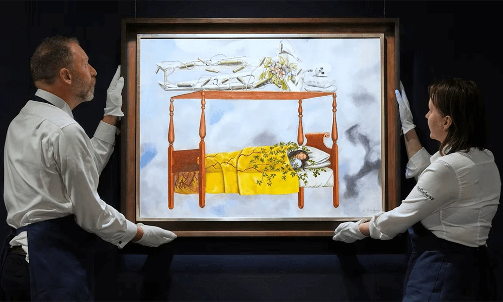 Frida Kahlo rompe marcas mundiales con la obra subastada más cara realizada por una mujer