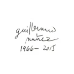 Guillermo Núñez firma