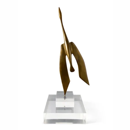 Sergio Castillo escultura en bronce Pájaro