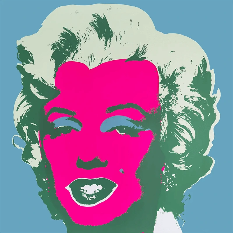 Andy Warhol after Serigrafia a color Marilyn 11.30