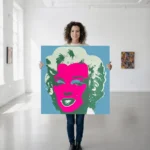 Andy Warhol (after) Serigrafía a color Marilyn Monroe 11.30