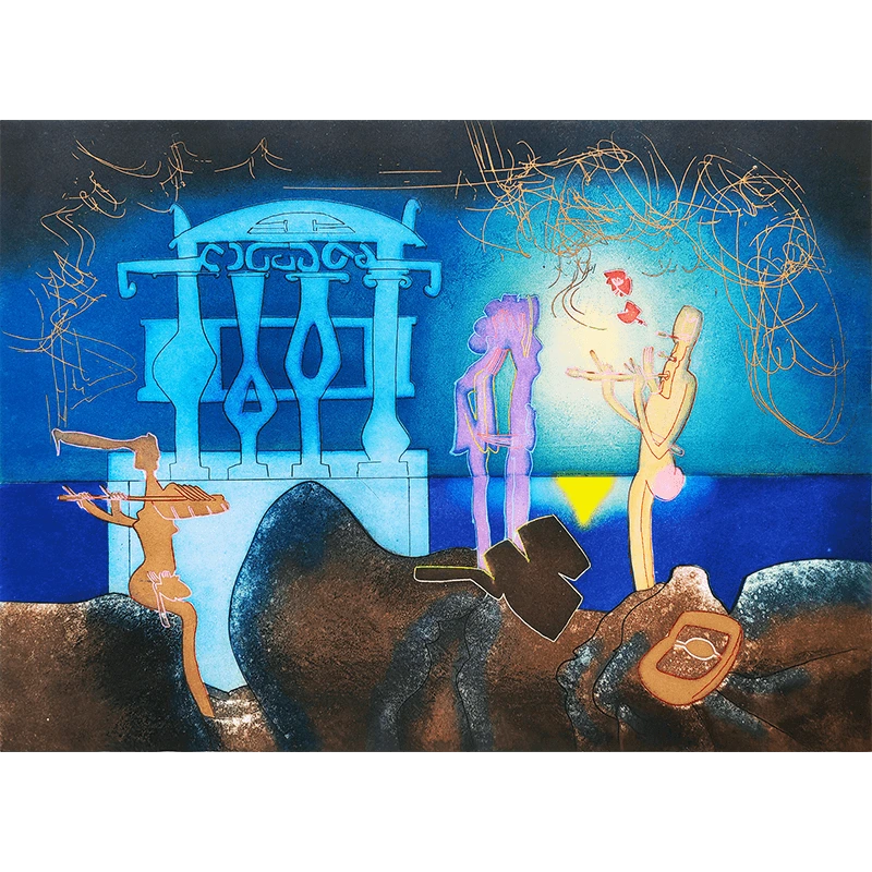 Roberto Matta Larc obscur des heures 2 am