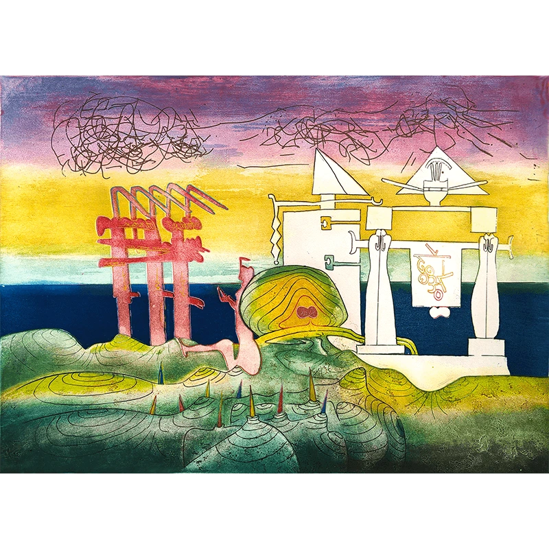 Roberto Matta Larc obscur des heures 8 pm