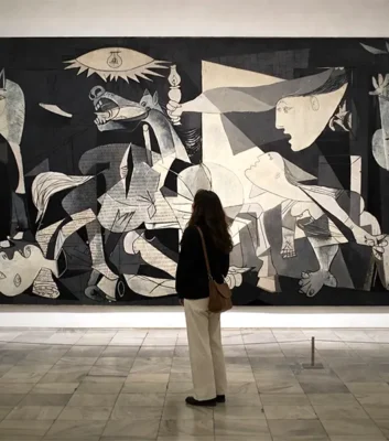 Cuadro Guernica de Pablo Picasso en el Museo Reina Sofía