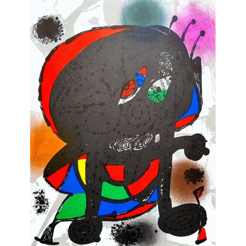 Litografia Joan Miró III