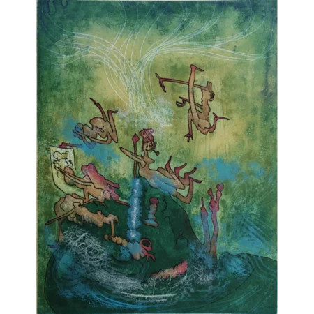 Roberto matta Hommere Elle fut la rosée