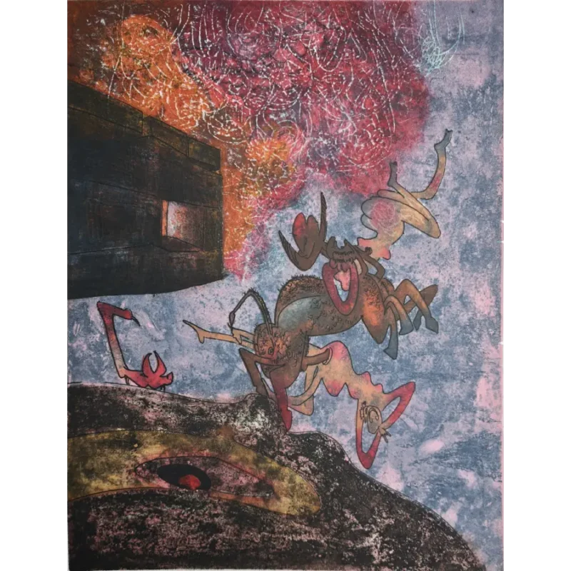 Roberto Matta Hommere Ancien victorieux je te morphose