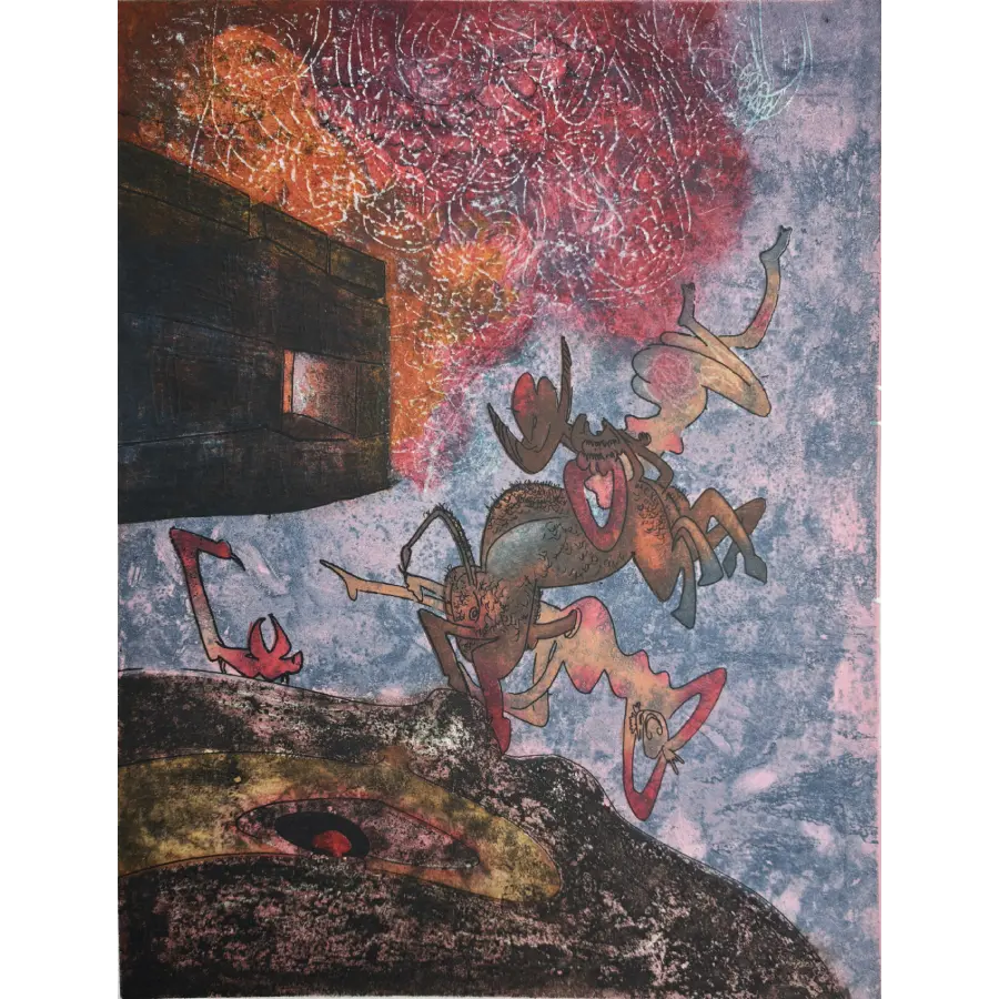 Roberto Matta Hommere Ancien victorieux je te morphose Roberto Matta Hommere Ancien victorieux je te morphose