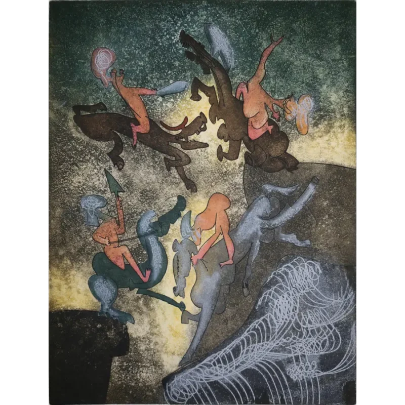 Roberto Matta Hommere Au son du sang