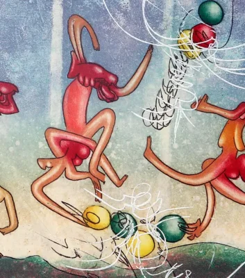 Roberto Matta y el fútbol obras inspiradas en el deporte más popular del mundo
