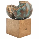 Sergio Castillo Mandiola Escultura en bronce soldado sobre base de bronce 06
